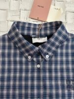 MiuMiu Check pattern overshirt jacket（ML1263-17LX-F0Q0U-S-OOO） - 图片 6