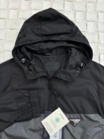 PRADA iron Gray Re-nylon Jacket (SGC601-1WQ9-F0N5A-S-BOO） - 图片 7