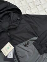 PRADA iron Gray Re-nylon Jacket (SGC601-1WQ9-F0N5A-S-BOO） - 图片 9