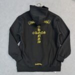 CHROME HEARTS SWTSHRT PLVR LTD Hong Kong exclusive back logo print hoodie (CH-3004-79） - 图片 2