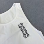 Chrome Hearts Ribbed Cross Side Logo Tank Top (CHROME HEARTS A002） - 图片 6