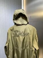 DIOR 21SS KENNY SCHARF nylon zip-up hooded jacket in navy（013C402H5149-C535） - 图片 8