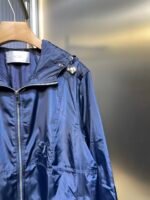 DIOR 21SS KENNY SCHARF nylon zip-up hooded jacket in navy（013C402H5149-C535） - 图片 14