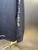 CHROME HEARTS neck logo T-shirt black x white (CH-066） - 图片 8