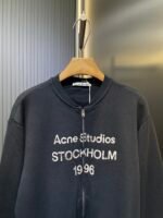 Acne Studios  Zip sweater logo (CI0189） - 图片 14