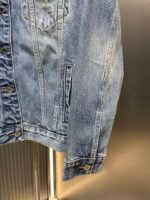 PRADA denim leather jacket (GEB257-1638-F0008-S-AA1） - 图片 6