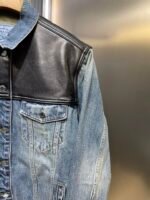 PRADA denim leather jacket (GEB257-1638-F0008-S-AA1） - 图片 10