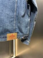 PRADA denim leather jacket (GEB257-1638-F0008-S-AA1） - 图片 9