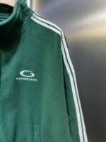 Balenciaga Loop Sports Icon Zip-up Jacket in Navy/white (829406TRVJ98502） - 图片 8