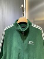 Balenciaga Loop Sports Icon Zip-up Jacket in Navy/white (829406TRVJ98502） - 图片 11