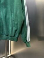 Balenciaga Loop Sports Icon Zip-up Jacket in Navy/white (829406TRVJ98502） - 图片 9