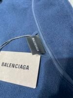 Balenciaga Loop Sports Icon Zip-up Jacket in Navy/white (829406TRVJ98502） - 图片 19