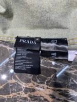 Prada triangle logo denim blouson jacket(GEB229-12K8-F0557-S-231） - 图片 11