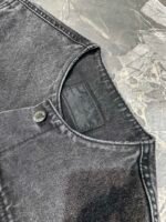 Prada triangle logo denim blouson jacket(GEB229-12K8-F0557-S-231） - 图片 15