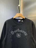 BURBERRY Long-sleeved Gothic logo cotton T-shirt（81171051） - 图片 6