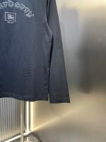 BURBERRY Long-sleeved Gothic logo cotton T-shirt（81171051） - 图片 7