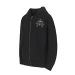 Chrome Hearts Cemetery Cross Dagger Zipper Shirt （CH-0000177） - 图片 2