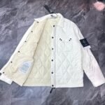 Stone Island Garment Dyed Quilted Padded Shirt Jacket（8115Q0633-V0029） - 图片 19