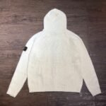 Stone Island Wappen Wool Knit Hooded Zip-Up Jacket（7715544D4-V0099） - 图片 3