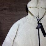 Stone Island Wappen Wool Knit Hooded Zip-Up Jacket（7715544D4-V0099） - 图片 14