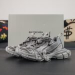 【SALE】BALENCIAGA 3XL Sneakers in Grey/Black（734731W3XL11210）