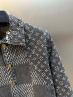 LOUIS VUITTON Damier Waves Monogram Denim Jacket（1A88WU） - 图片 3