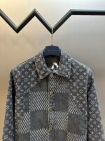 LOUIS VUITTON Damier Waves Monogram Denim Jacket（1A88WU） - 图片 4