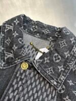 LOUIS VUITTON Damier Waves Monogram Denim Jacket（1A88WU） - 图片 8