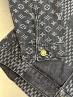 LOUIS VUITTON Damier Waves Monogram Denim Jacket（1A88WU） - 图片 7
