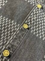 LOUIS VUITTON Damier Waves Monogram Denim Jacket（1A88WU） - 图片 9