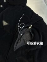 PRADA two-way down jacket (sleeves detachable) (SGC946-1JHC-F0002-S-OOO） - 图片 8