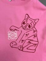 Loewe x Louis Wain embroidered cotton jersey T-shirt (H526Y22XCZ-1100） - 图片 5