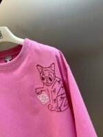 Loewe x Louis Wain embroidered cotton jersey T-shirt (H526Y22XCZ-1100） - 图片 10