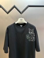 Loewe x Louis Wain embroidered cotton jersey T-shirt (H526Y22XCZ-1100） - 图片 13