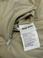 MIU MIU Reversible Stand Collar Down Jacket（ML1320-17OP-F0OQU-S-OOO） - 图片 7