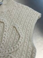 Loewe Anagram Vest 'White' (S359Y14KE4-2100） - 图片 8