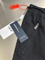 Dior Mountain Track Pants, Black Blend Cotton Twill（613C141A3068-C988） - 图片 8