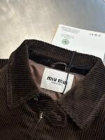 Miu Miu Corduroy Bomber Jacket（ML843-18SZ-F0324-S-OOO） - 图片 4