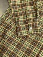 MIU MIU single-breasted plaid shirt jacket with lapel（MK1969-174R-F0C59） - 图片 7