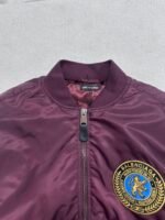 Balenciaga Bomber Jacket Large Fit in Dark Purple （839122TOO045441） - 图片 10