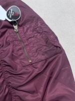Balenciaga Bomber Jacket Large Fit in Dark Purple （839122TOO045441） - 图片 12