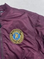 Balenciaga Bomber Jacket Large Fit in Dark Purple （839122TOO045441） - 图片 11