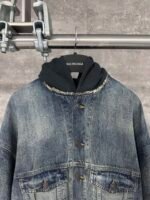 Balenciaga STENCIL TYPE HYBRID hooded jacket（783657THW254245） - 图片 12