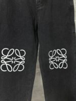 LOEWE Button Flight Jeans Loose Fit Jeans (H526Y11X78-1100） - 图片 5