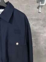 MIUMIU Batavia blouson jacket（ML1059-11AD-F0008-S-OOO） - 图片 12