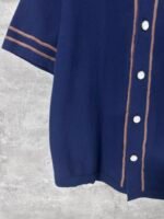 Louis Vuitton knitted short-sleeved baseball shirt（1AIMCQ） - 图片 9