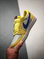 【SALE】Travis Scott × Nike WMNS Air Jordan 1 Low OG "Canary" (DZ4137-700 ) - 图片 4