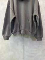 BALENCIAGA Human Being Shifted Zip-Up Hoodie (833382TSVB91441） - 图片 8