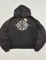 SAINT Mxxxxxx 24FW x Denim Tears DT_Hoodie "Black" (SM-YS1-0000-C46）