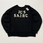 SAINT Mxxxxxx  Logo crew neck sweatshirt (SM-YS1-0000-028）